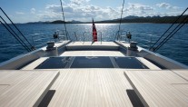 Sailing yacht Sarissa -  Aft Deck